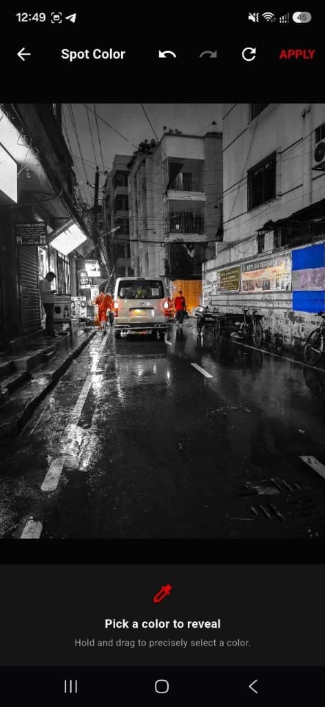 Photopedia Edit Spot Color